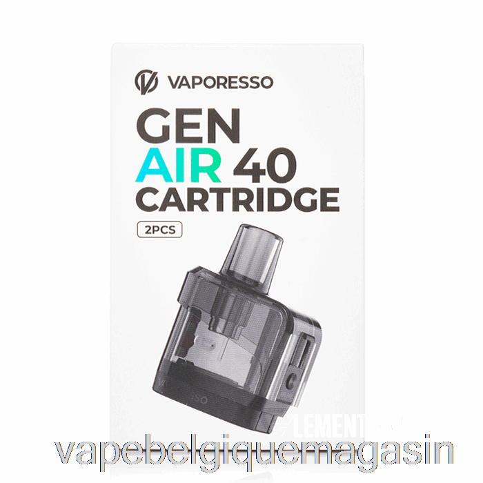 Vape Jetable Vaporesso Gen Air 40 Dosettes De Remplacement 4.5ml Gen Air 40 Pods